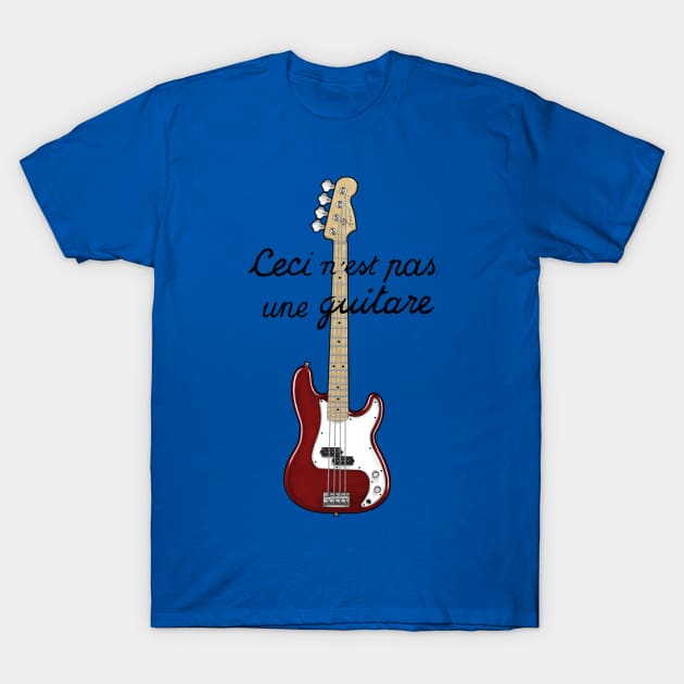 Ceci n´est pas une guitare vers.2 T-Shirt by Andriu